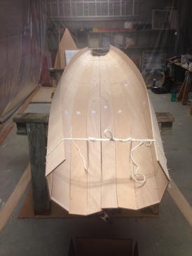 FORMING THE HULL SHAPE
